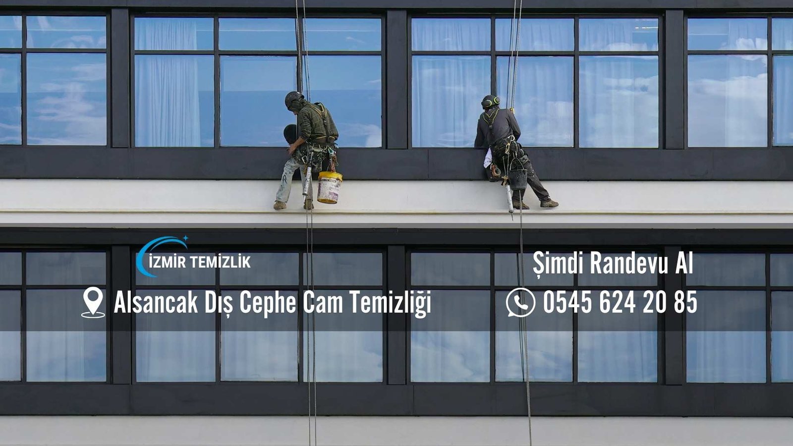 Alsancak Dış Cephe Cam Temizliği