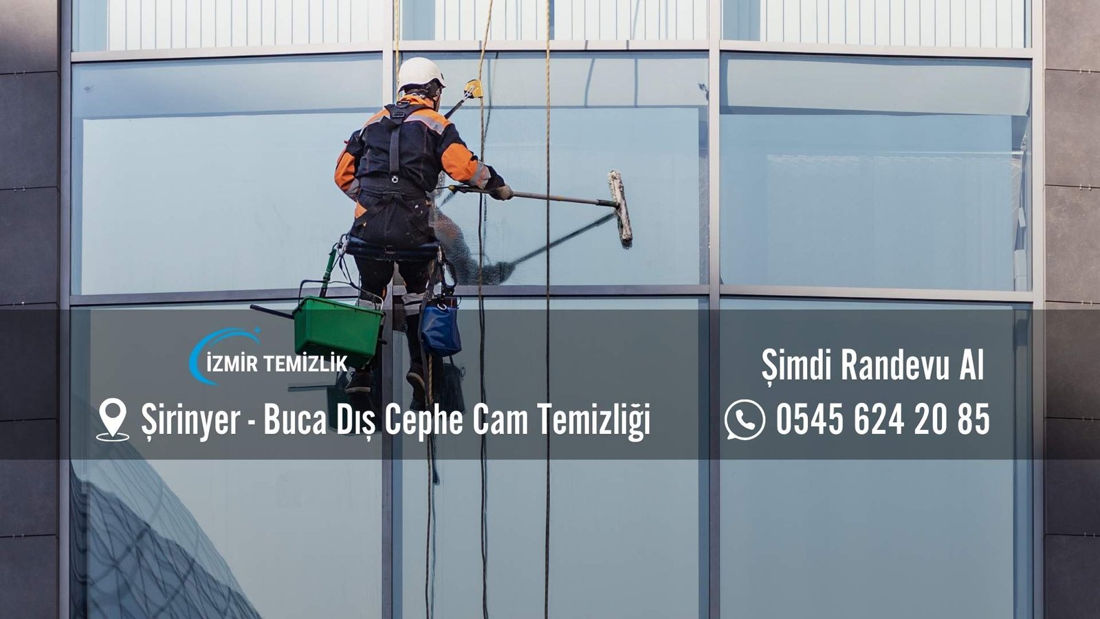 Buca Şirinyer Dış Cephe Cam Temizliği