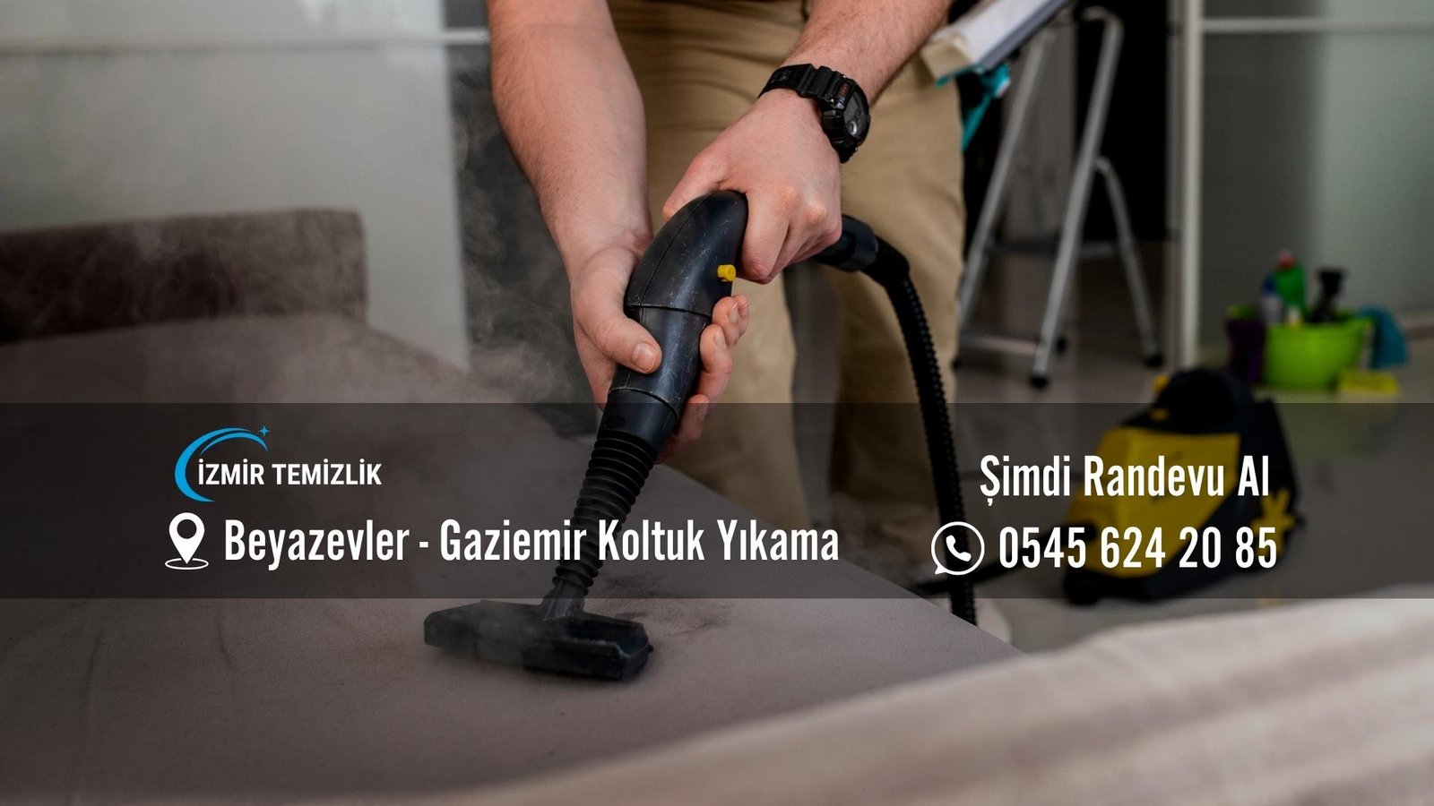 Gaziemir Beyazevler Koltuk Yıkama