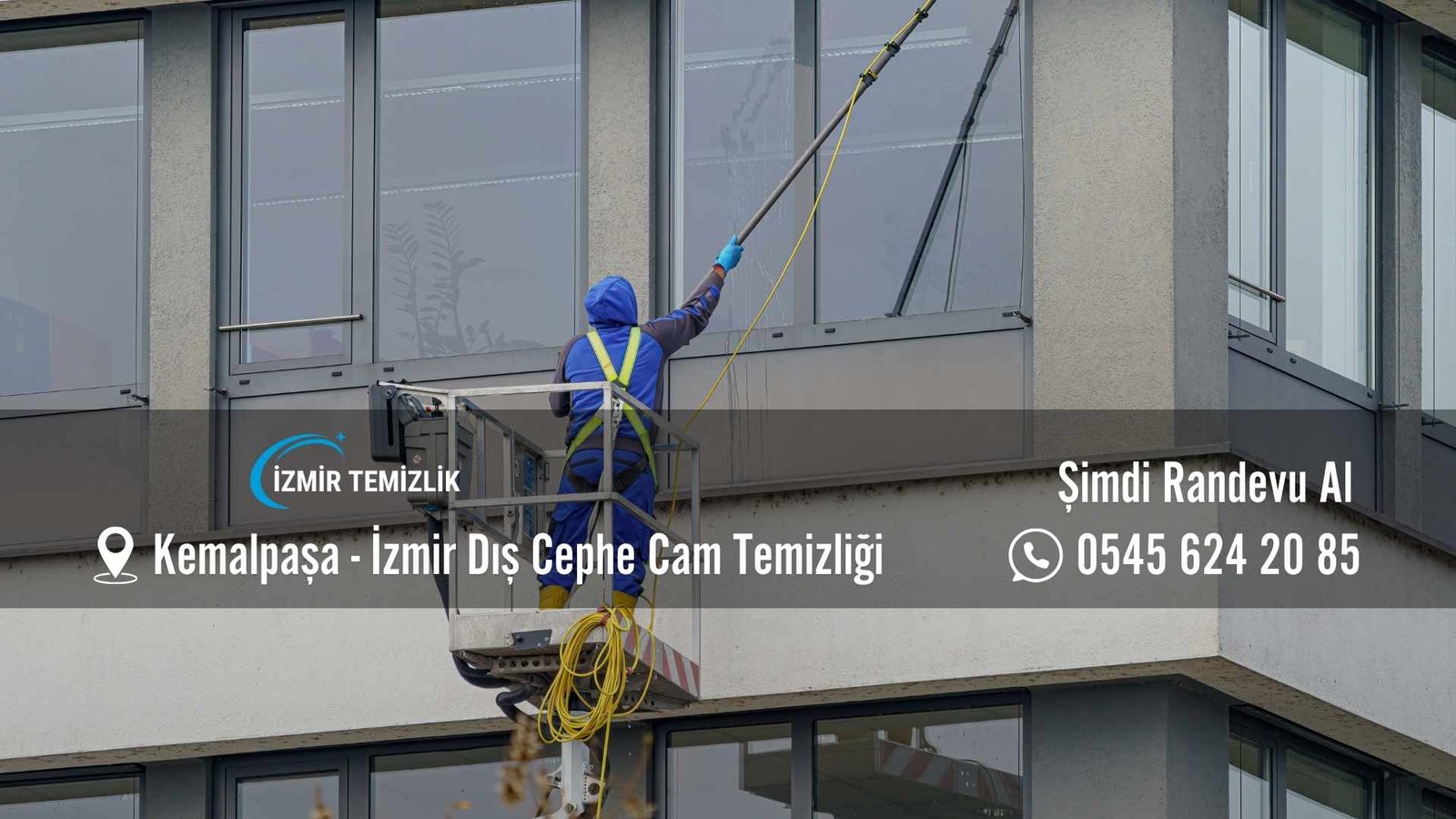 İzmir Kemalpaşa Dış Cephe Cam Temizliği