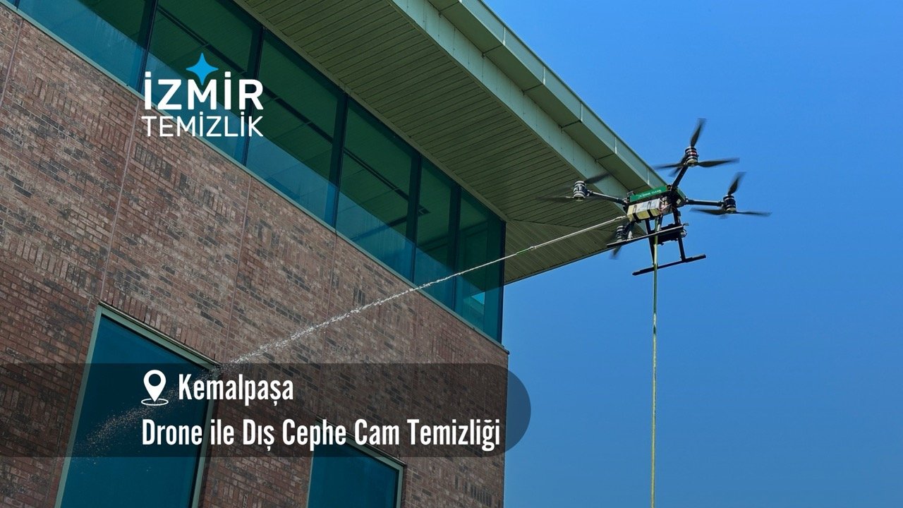 İzmir kemalpaşa Drone ile dış cephe cam temizliği izmir temizlik şirketi izmir kemalpaşa drone ile dış cephe cam temizliği fiyatları kemalpaşa drone ile temizlik